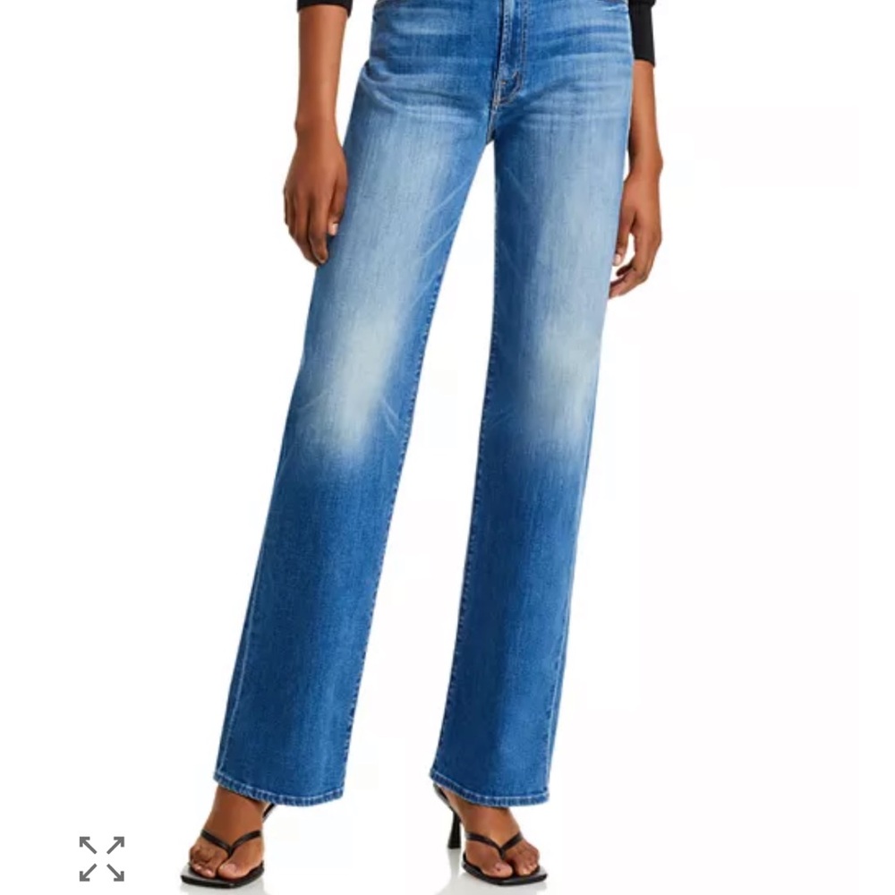MOTHER denim The Rambler Zip Sneak In the color Lhasa Love size 27